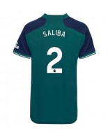 Arsenal William Saliba #2 Alternativní Dres pro Dámské 2023-24 Krátký Rukáv